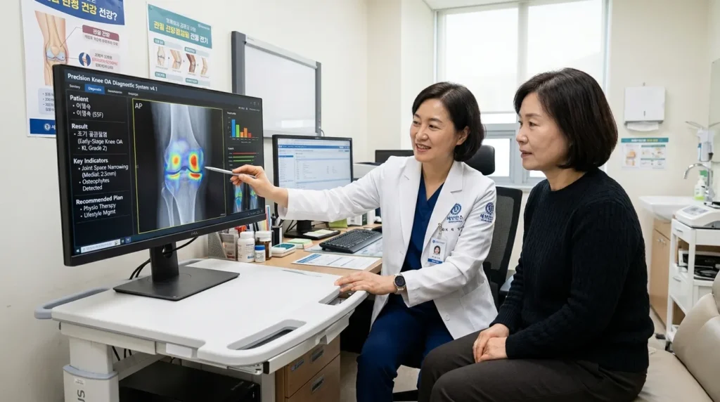 초기 무릎 퇴행성 관절염의 정밀 진단과 관리 시스템
