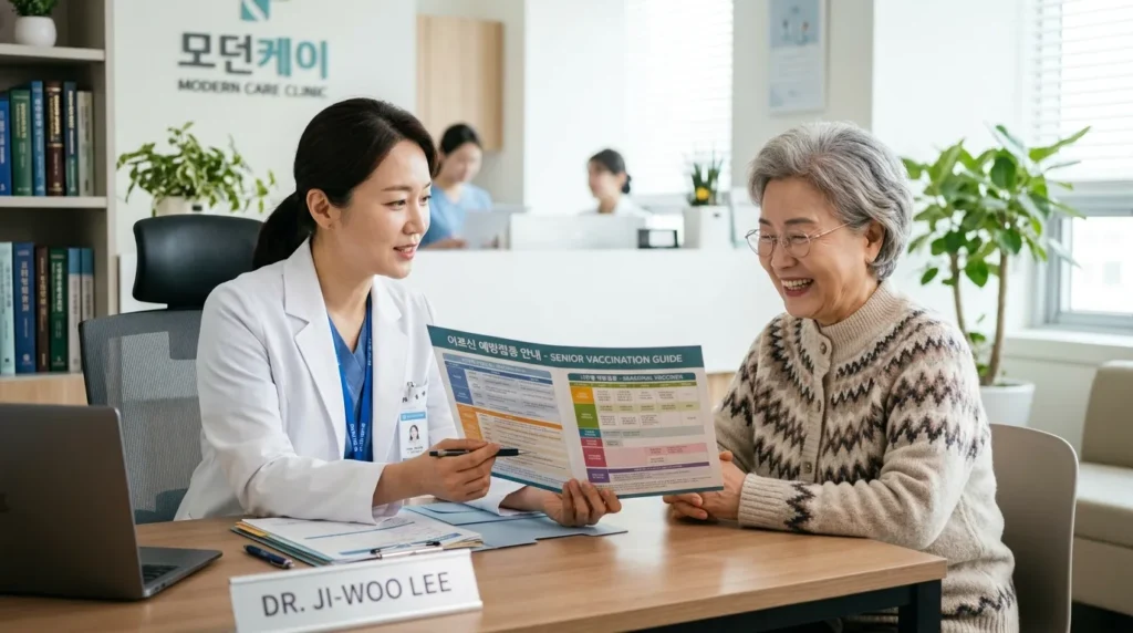 65세 이상 어르신 대상 폐렴구균 무료 예방접종 지침