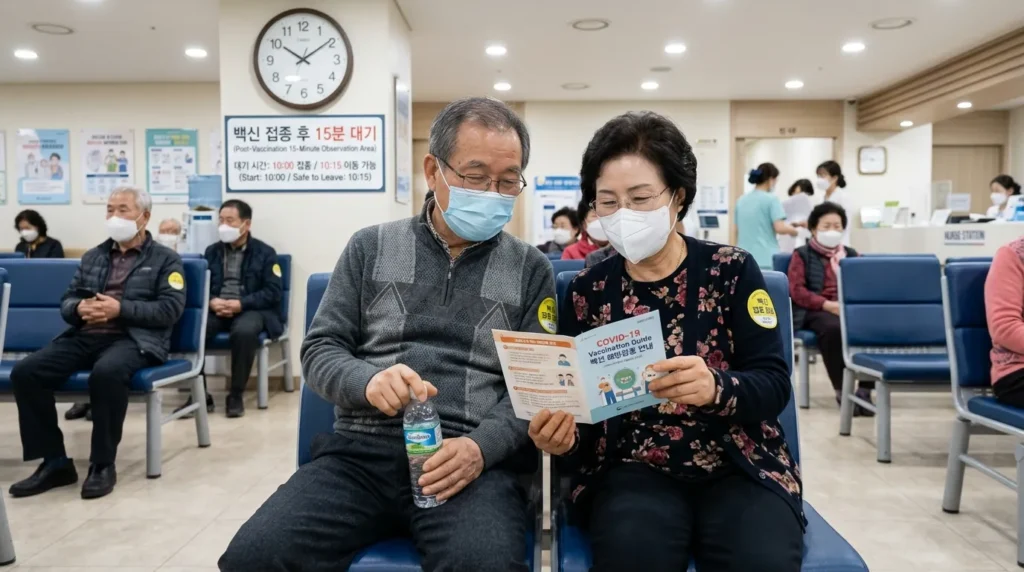 접종 전후 주의사항 및 준비물 안내